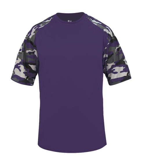 Badger Sport Youth Camo Sport Tee